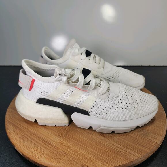 adidas Shoes - Women's Adidas Pod-S3.1 Sz 8.5 010357 White Knit Running Athletic Sneakers